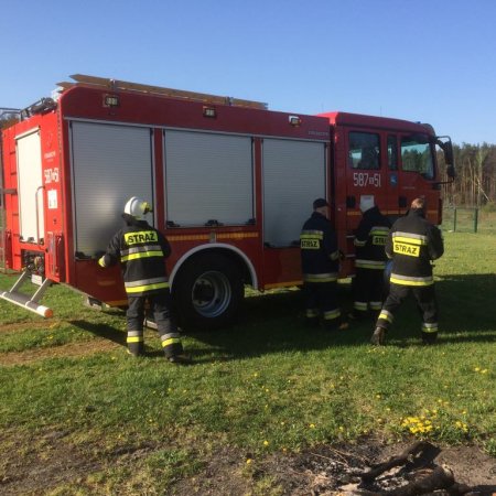 Ćwiczenia pożarnicze - 21 kwietnia 2018
