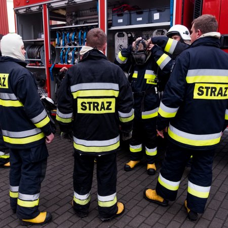 Ćwiczenia pożarnicze - 27 stycznia 2018
