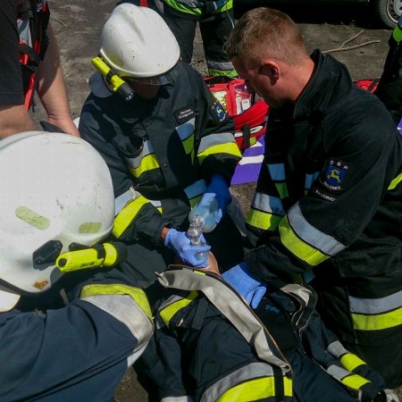 Ćwiczenia Ratownictwa Technicznego i Medycznego - 22 lipca 2017

