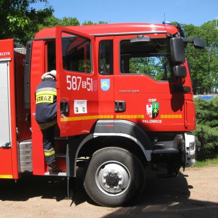 Ewakuacja Szkoły Podstawowej w Palowicach