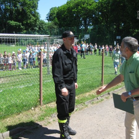 Ewakuacja Szkoły Podstawowej w Palowicach