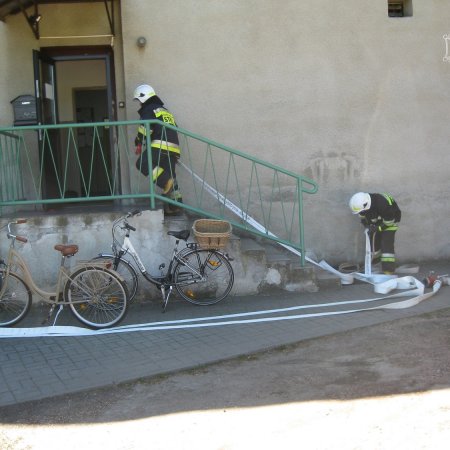 Ewakuacja Szkoły Podstawowej w Palowicach