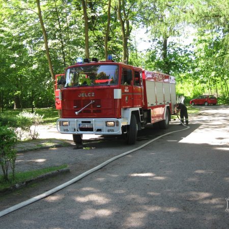 Ewakuacja Szkoły Podstawowej w Palowicach