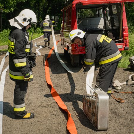 Gminne ćwiczenia pożarnicze - 8 czerwca 2019
