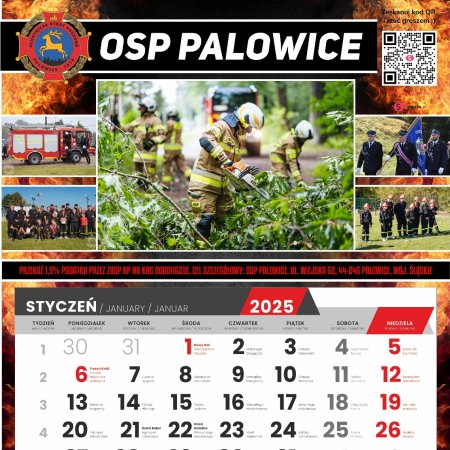 Kalendarz strażacki 2025
