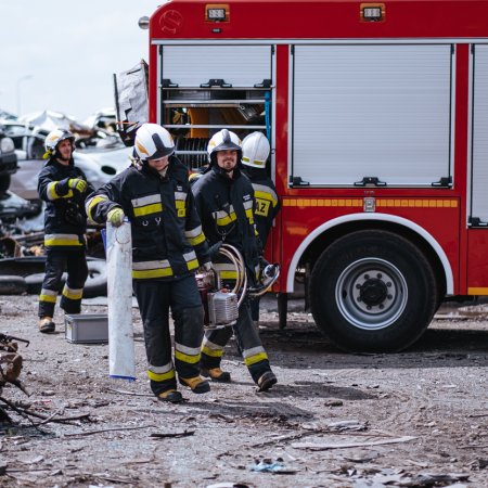 Manewry strażackie jednostek OSP - 31 lipca 2021
