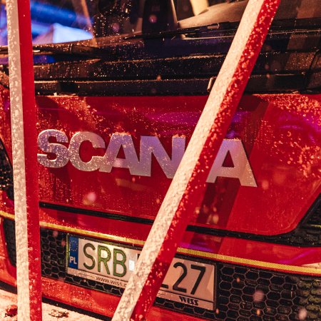 Przywitanie nowego wozu strażackiego OSP Książenice