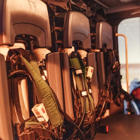 Przywitanie nowego wozu strażackiego OSP Książenice