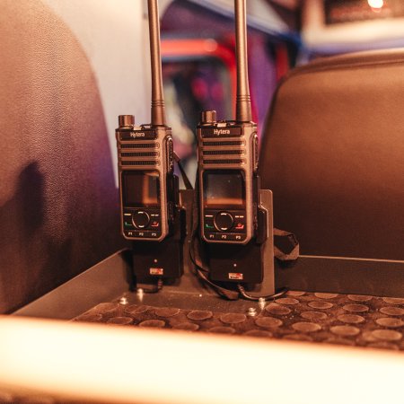 Przywitanie nowego wozu strażackiego OSP Książenice