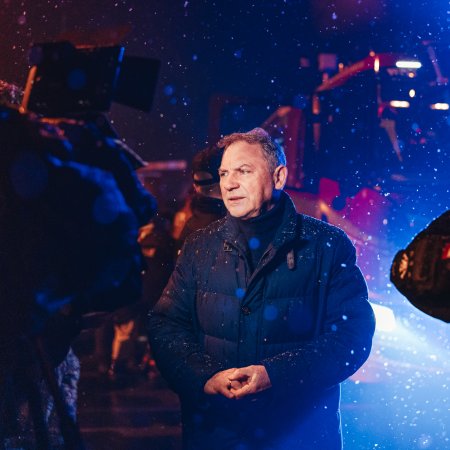 Przywitanie nowego wozu strażackiego OSP Książenice