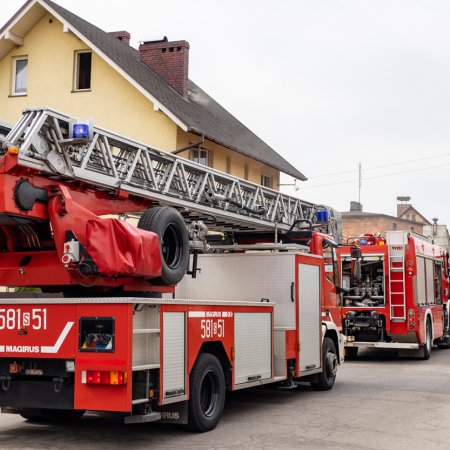 Pożar domu - 15 kwietnia 2018
