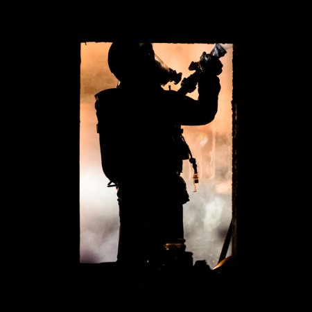 Pożar domu - 25 marca 2018
