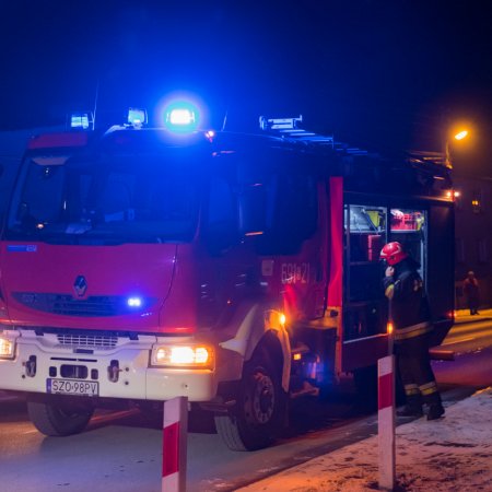 Pożar kotłowni - 26 lutego 2018
