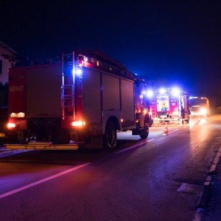 Pożar kotłowni - 26 lutego 2018
