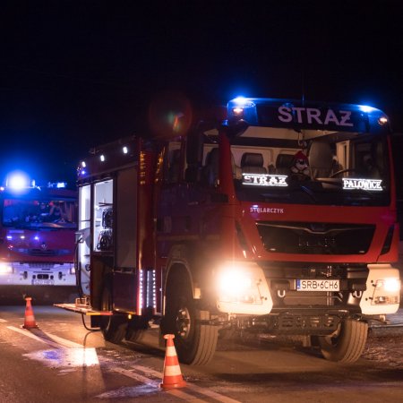 Pożar kotłowni - 26 lutego 2018
