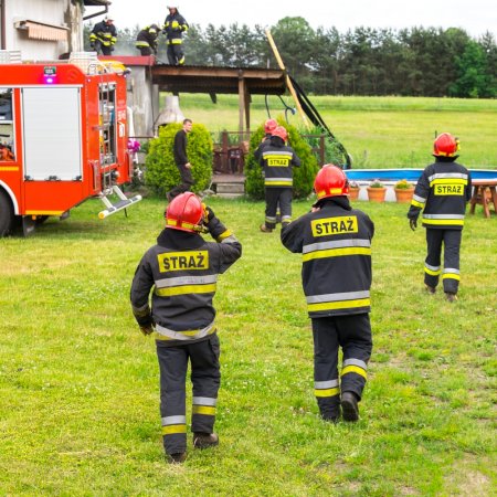 Pożar poddasza - 7 czerwca 2017
