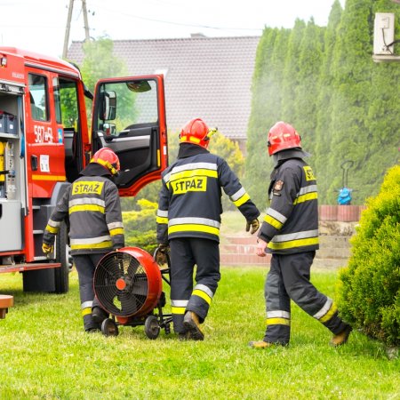 Pożar poddasza - 7 czerwca 2017
