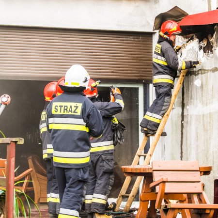 Pożar poddasza - 7 czerwca 2017
