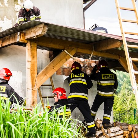 Pożar poddasza - 7 czerwca 2017
