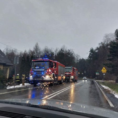 Pożar sadzy w kominie - 1 lutego 2023
