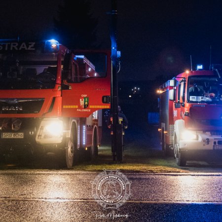 Pożar sadzy w kominie