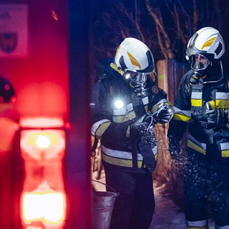 Pożar sadzy w kominie