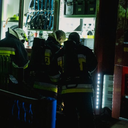 Pożar sadzy w przewodzie kominowym