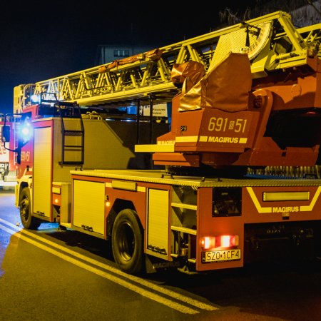Pożar sadzy w przewodzie kominowym