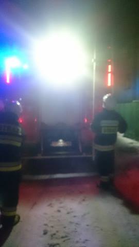 Pożar sadzy w przewodzie kominowym