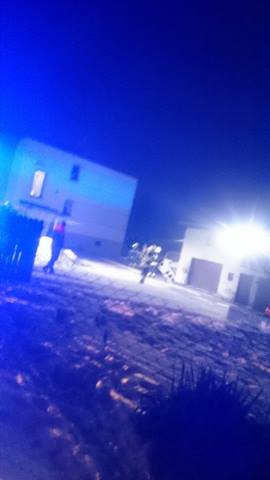 Pożar sadzy w przewodzie kominowym