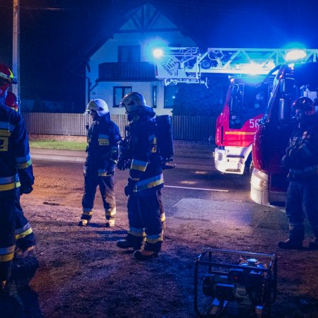 Pożar sadzy w przewodzie kominowym