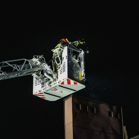 Pożar sadzy w przewodzie kominowym