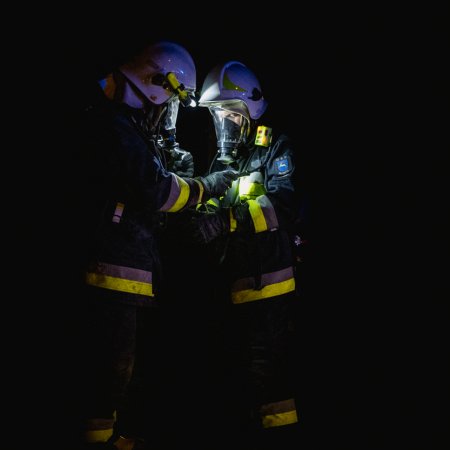 Pożar sadzy w przewodzie kominowym