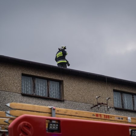 Pożar sadzy w przewodzie kominowym - 26 grudnia 2019
