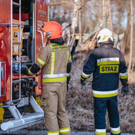 Pożar trawy - 24 lutego 2022
