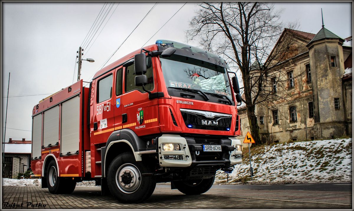 Samochód ratowniczo-gaśniczy 587[S]51 GBA 3,5/24 MAN TGM 13.290