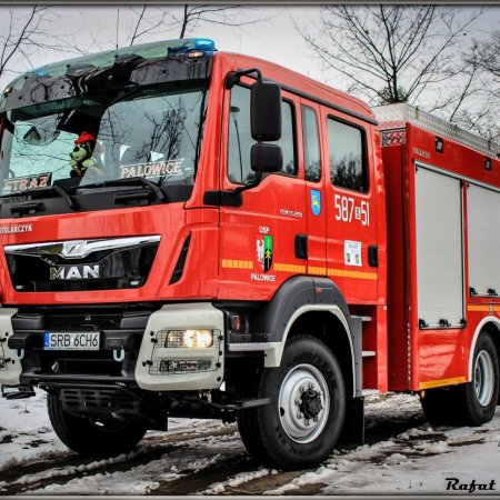 Ratownictwo w obiektywie cz. 1 - 587[S]51 GBA 3,5/24 MAN TGM 13.290