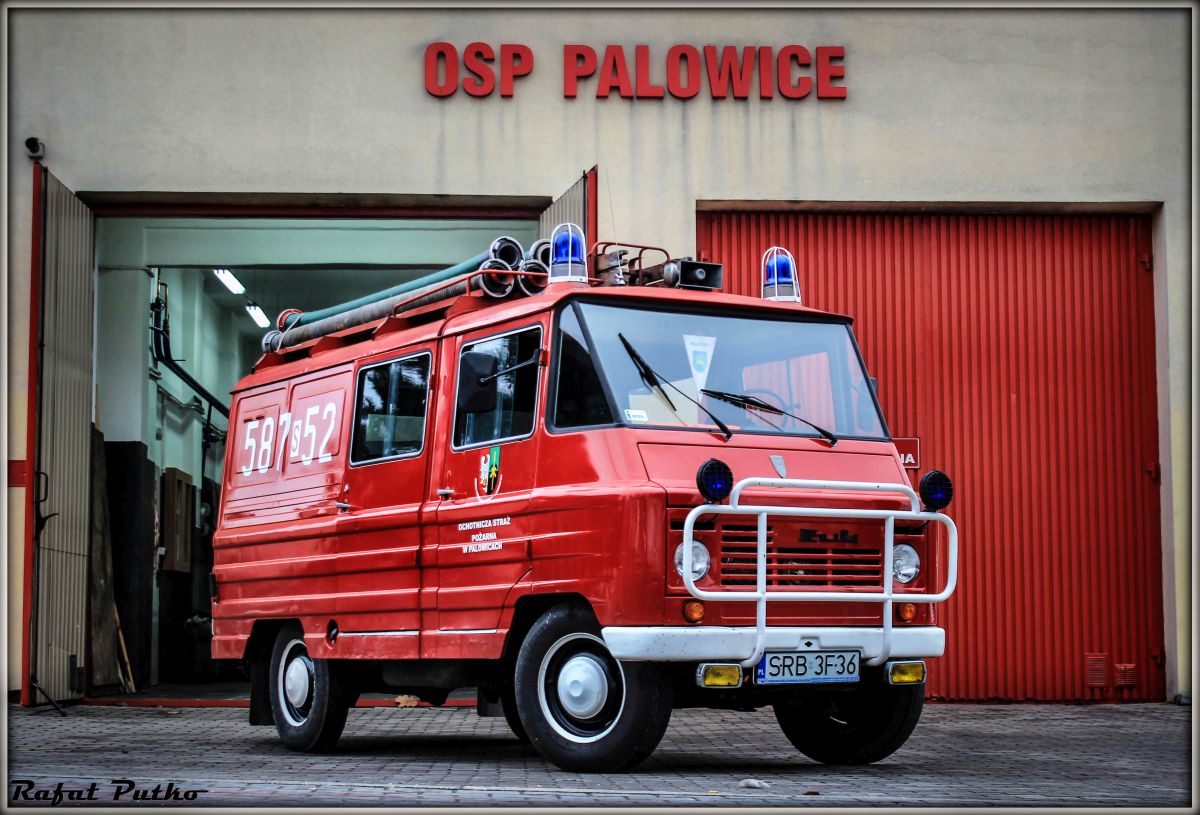 Samochód ratowniczo-gaśniczy 587[S]52 GLM 8 Żuk A-15 z motopompą PO3