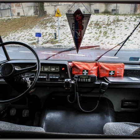 Samochód ratowniczo-gaśniczy 587[S]52 GLM 8 Żuk A-15 z motopompą PO3
