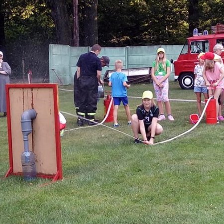 Strażackie gry i zabawy