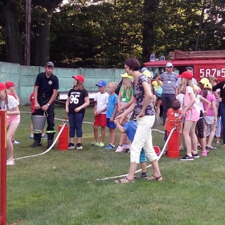 Strażackie gry i zabawy