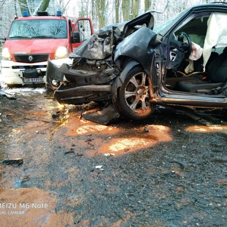 Wypadek samochodu osobowego