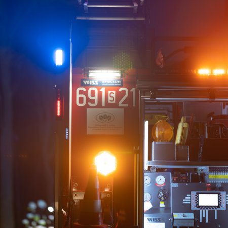 Wypadek samochodu osobowego w Szczejkowicach - 30 grudnia 2022
