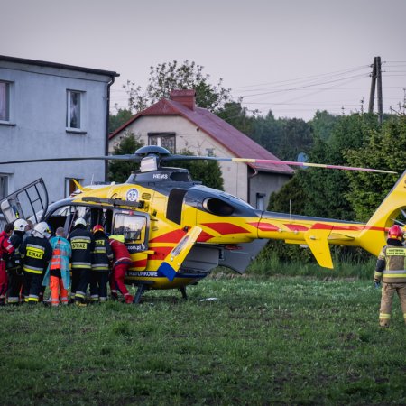 Zabezpieczenie miejsca lądowania LPR - 26 maja 2020
