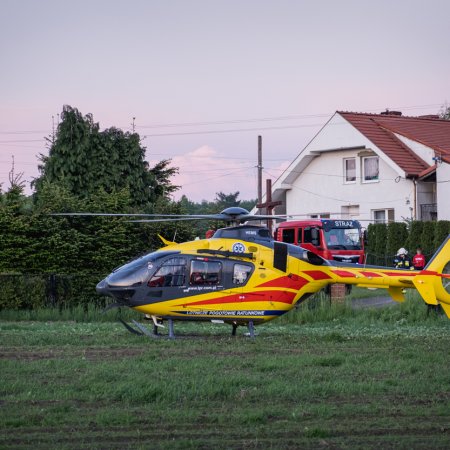 Zabezpieczenie miejsca lądowania LPR - 26 maja 2020
