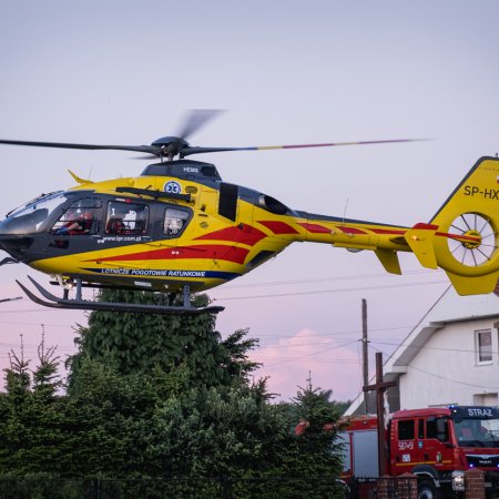 Zabezpieczenie miejsca lądowania LPR - 26 maja 2020
